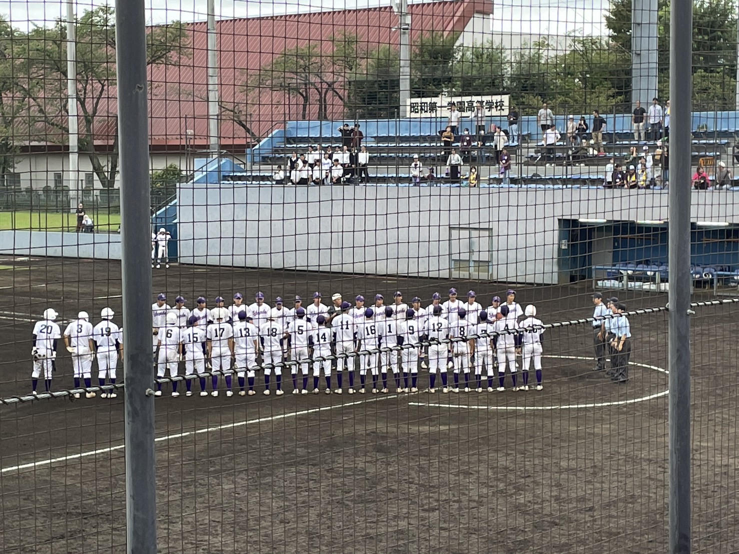 【硬式野球部】令和6年度秋季東京都高等学校野球大会１回戦